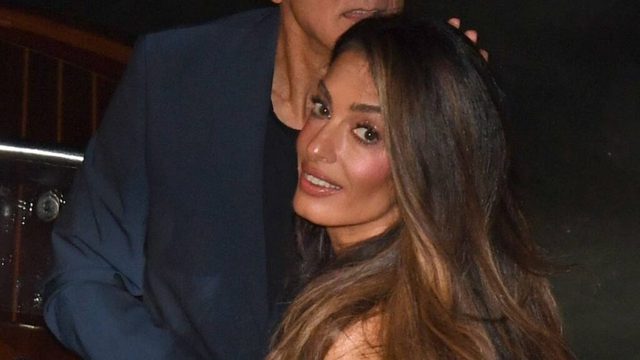 Amal Clooney is the ultimate flapper-girl in glitterball mini dress