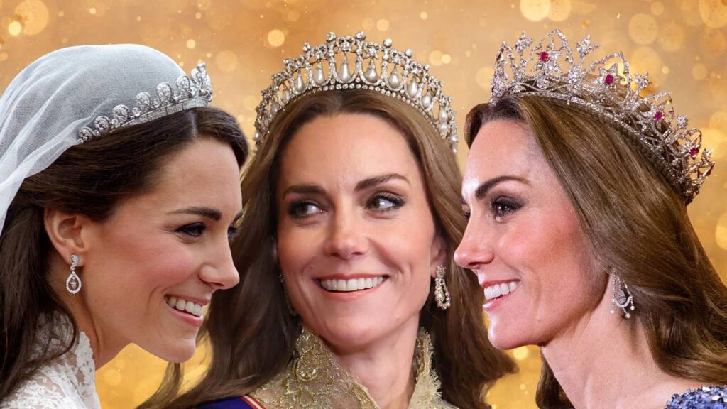 Inside Princess Kate’s exquisite tiara collection – the hidden meanings and how she’s reinvented each one