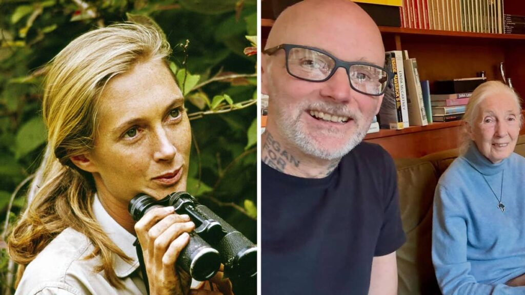 Moby reveals how Jane Goodall captivated Hollywood, her final days, and their unbreakable bond