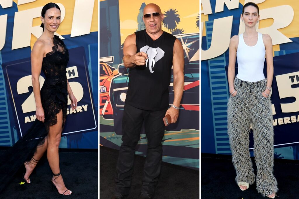 Vin Diesel, Meadow Walker, Jordana Brewster and more