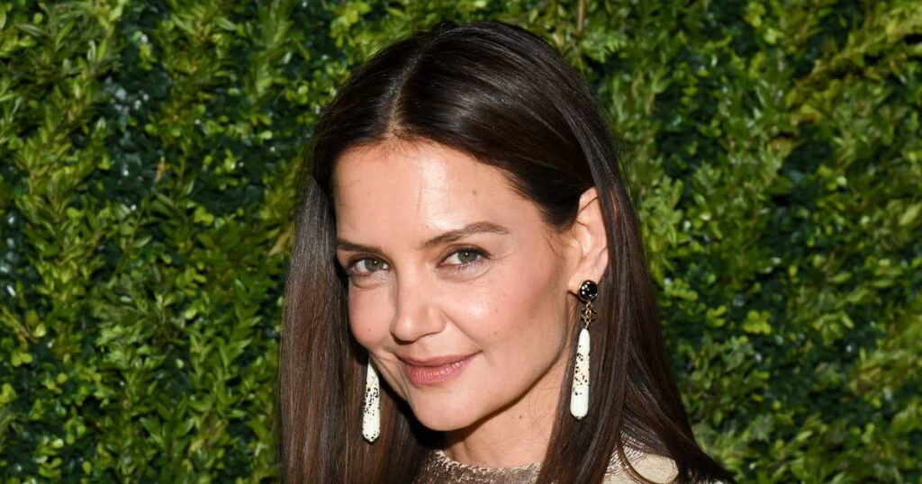 Just In! Katie Holmes Signs off on the Silky Outfit Trend With This Luxe Two-Piece Set Style