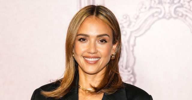 Jessica Alba Brought Out This Edgy, Cali-Cool Layer Early, and We Plan to Copy It All Fall