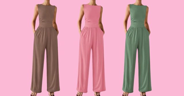 This ‘Very Slimming and Elongating’ Fall Jumpsuit Is the Elevated, Cool Mom Dress Swap