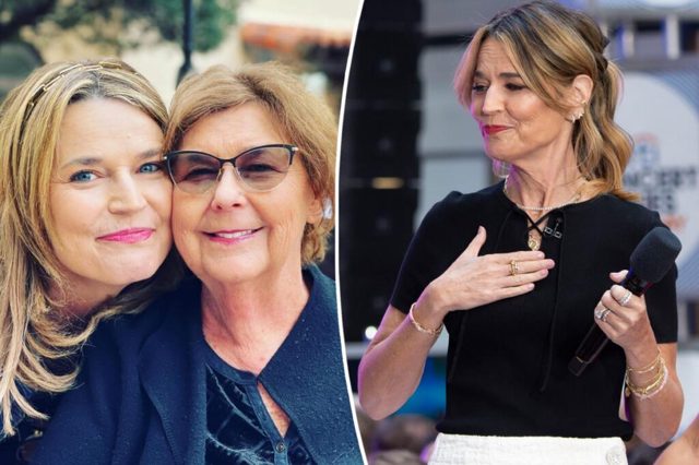 Savannah Guthrie makes rare comment about mom Nancy on ‘Today’ show