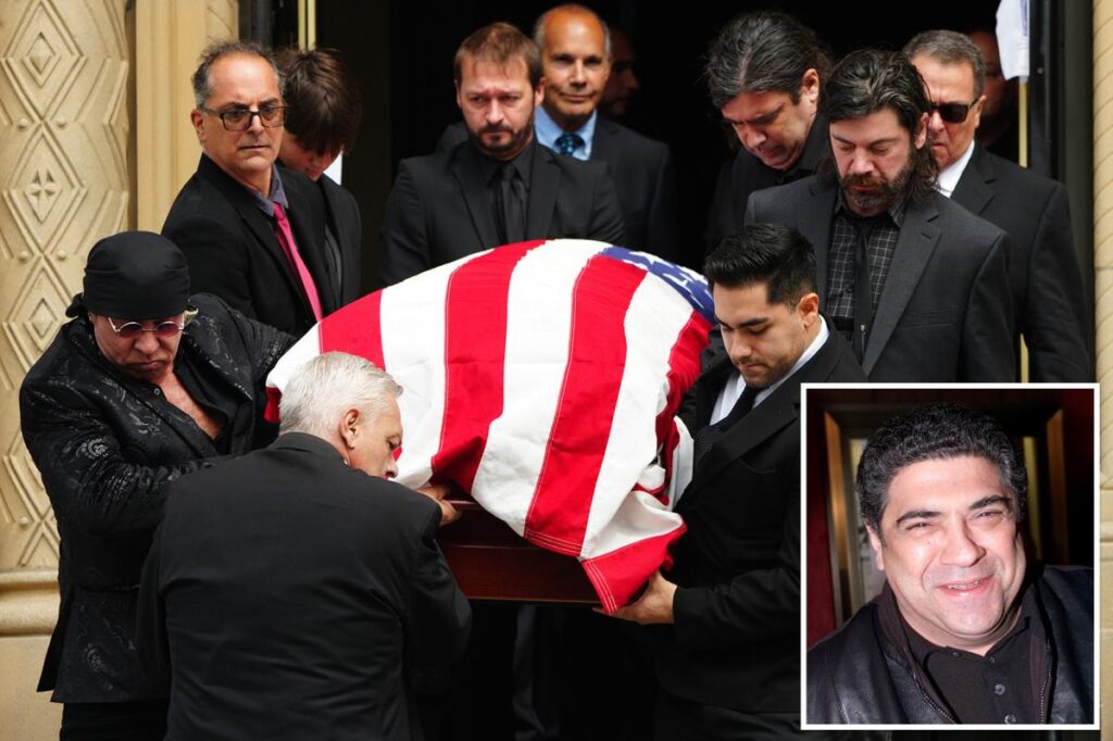 ‘Sopranos’ star Vincent Pastore honored as ‘one of kind’ by daughter, Stevie Van Zandt in touching funeral tributes