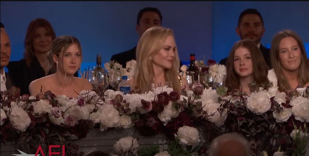 Nicole Kidman with daughters Sunday and Faith at the AFI Life Achievement Award