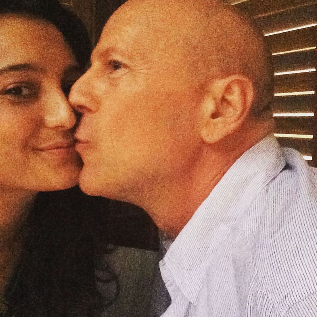 Emma Heming Willis shares a throwback photo with husband Bruce Willis