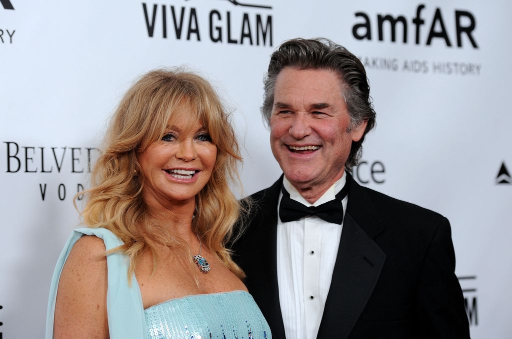 Goldie Hawn and Kurt Russell 