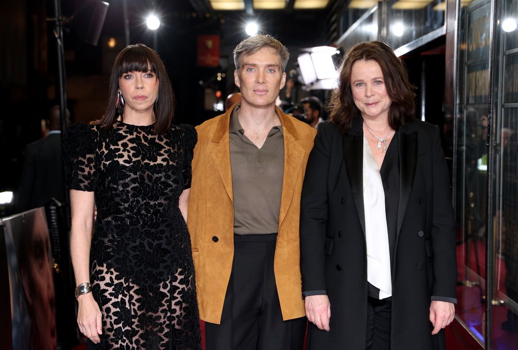 Cillian was joined by his co-stars Emily Watson and Eileen Walsh