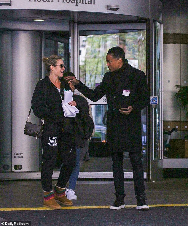 The pair looked every inch the lovey-dovey couple once again on November 17, 2022, when Holmes met his co-star at NYU Langone Medical Center in New York after work