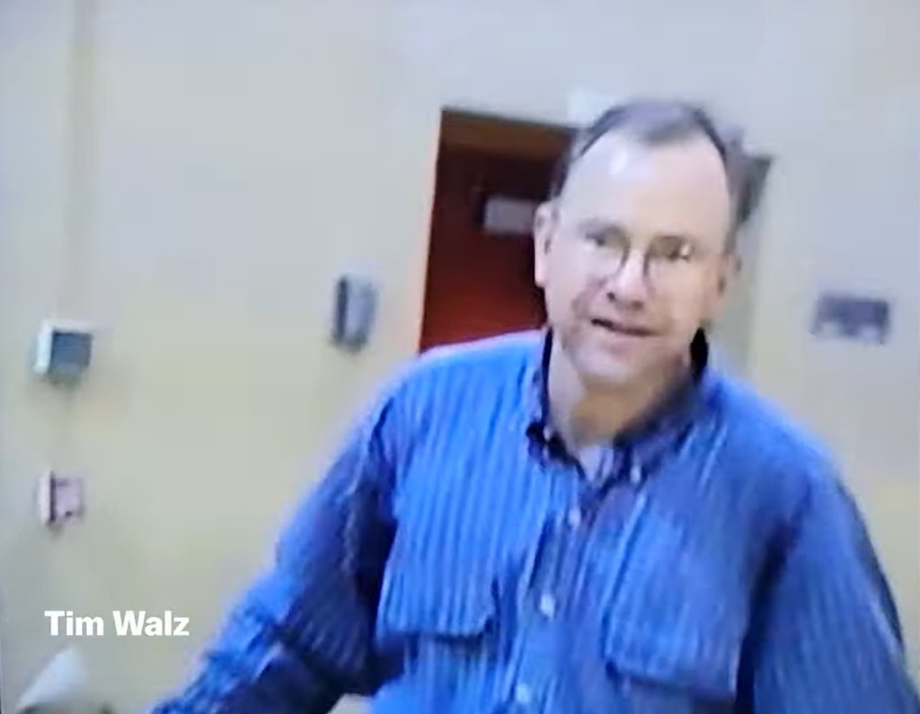 Tim Walz as a teacher at Mankato High School