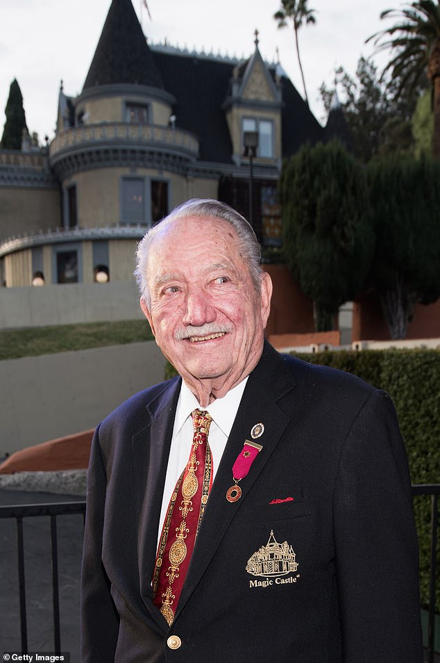 Larsen attends The Academy Of Magical Arts & The Magic Castle 55 Years In Hollywood celebration at The Magic Castle on January 2, 2018 in Hollywood