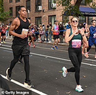 They were among a slew of TV stars in attendance, including another journalist - Sheinelle Jones of the Today Show