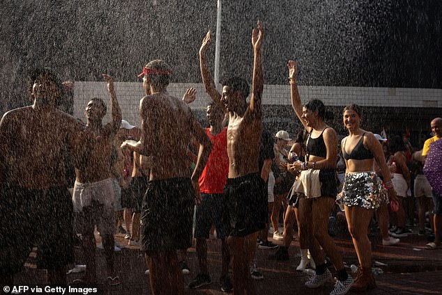 Earlier, concert organizers announced sweeping changes for the final Rio shows over the weekend after Benevides death and fans were seen doused in water as they waited in line