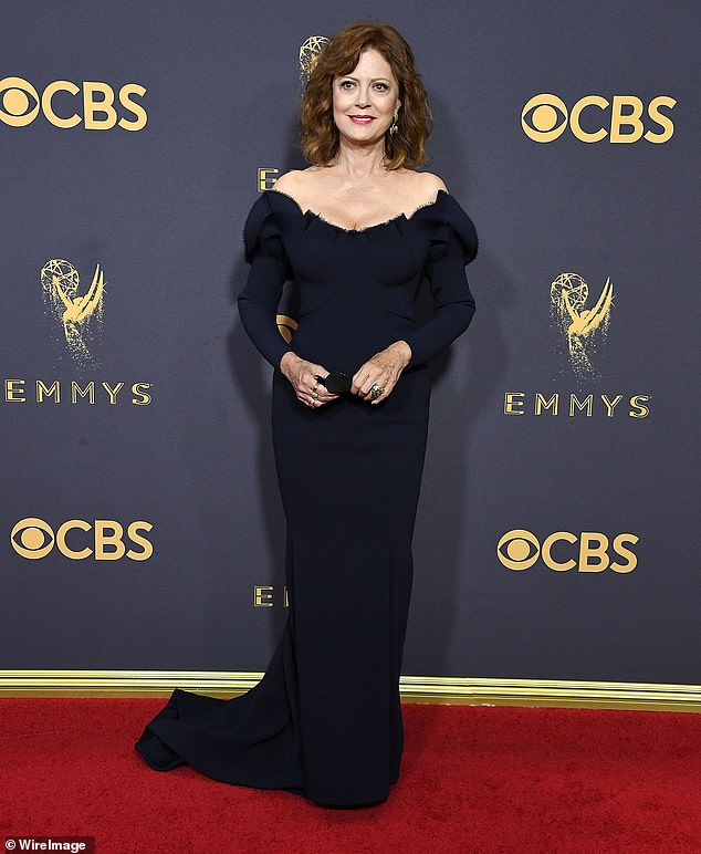 Sarandon was set to appear in the short film 'Slipping Away,' which appeared under her 'upcoming' projects on IMBD until this weekend