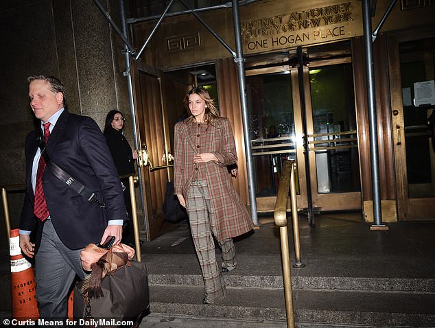 Grace Jabbari left court in New York City on December 5 after recounting in public the 'excruciating assault' she alleges she suffered at the hands of Marvel star Jonathan Majors