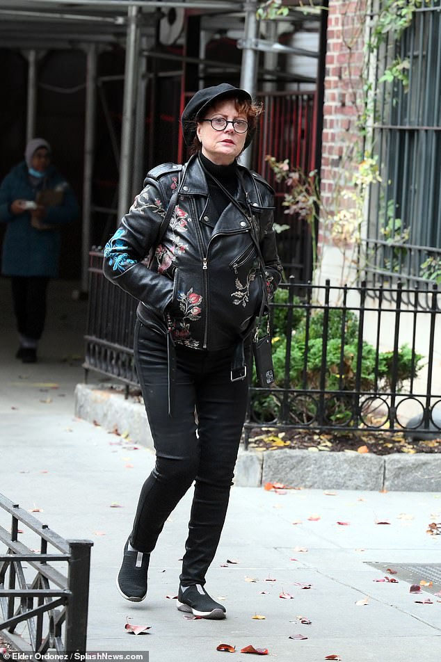 The decision came just weeks after Sarandon attended a pro-Palestine rally in NYC and gave an impromptu speech, saying Jewish people 'are getting a taste of what it feels like to be Muslim' amidst the war with Hamas