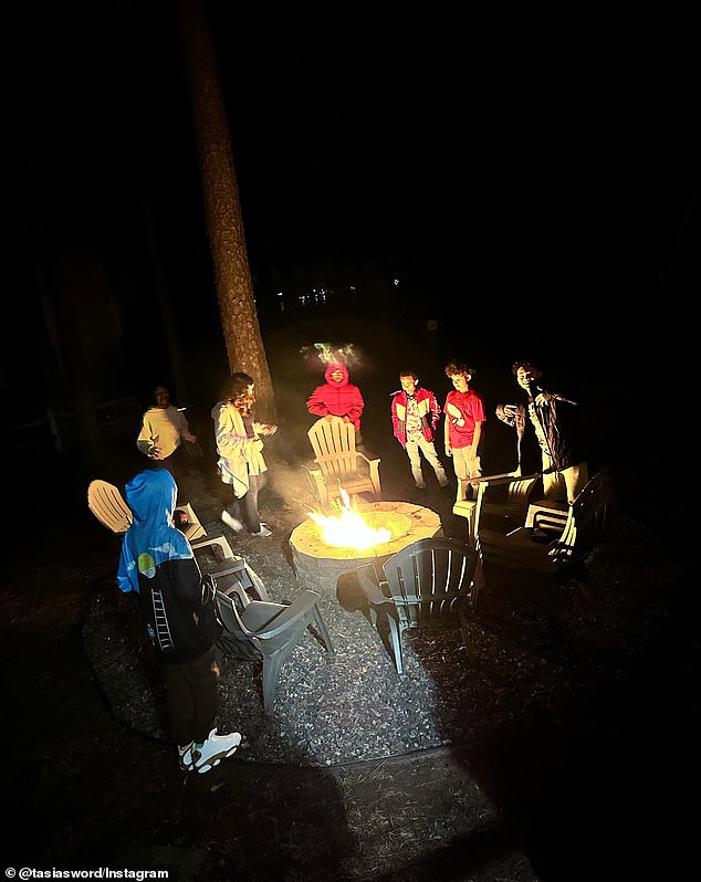 A parent of one of the guests says the children were unable to roast s'mores 'because of the neighbors'