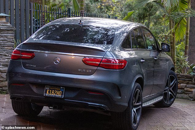 The rest of the car was left untouched. It was not made immediately clear is anyone was arrested in connection to the incident