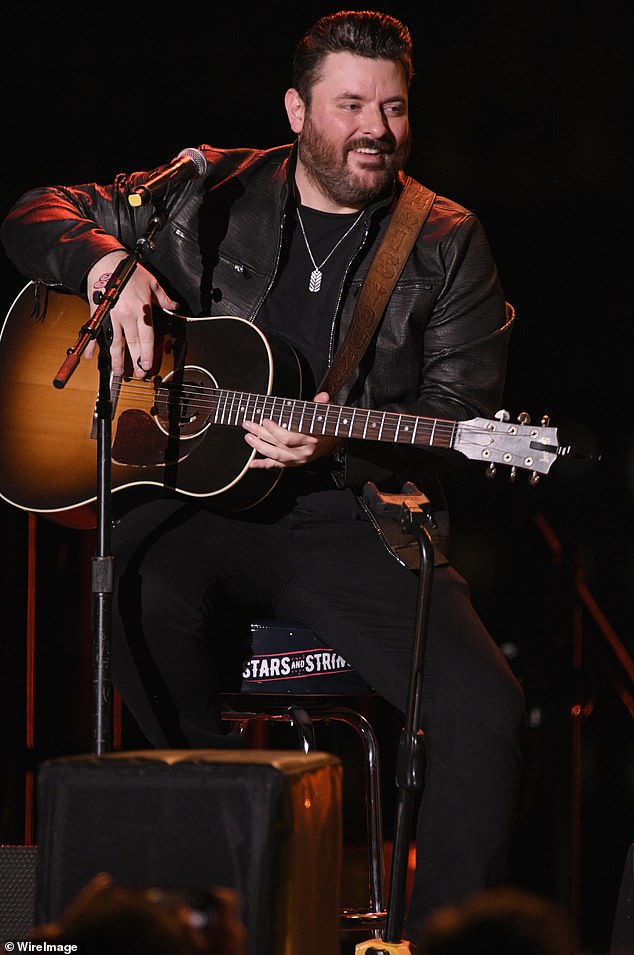 Law enforcement said four agents from the Alcoholic Beverage Commission were checking another bar, Tin Roof, when they first encountered the singer (pictured performing in 2021), who then followed them to DawgHouse before assaulting one of them