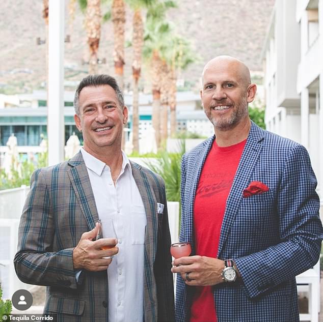 Tony Boyle (left) pictured above with Brian Raab (right) own Tequila Corrido