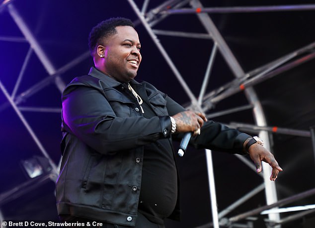 Meanwhile, Sean is still at the San Bernardino County jail in California awaiting extradition to Florida after being arrested on the same warrant as his mother after his concert at Fort Irwin, pictured in 2019