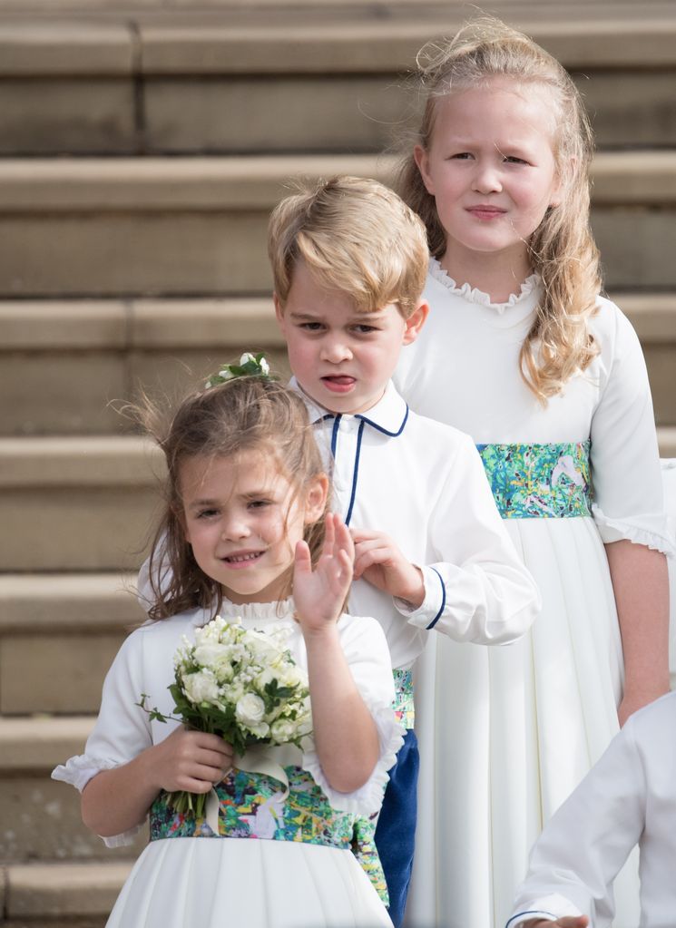 Teddy Williams with Prince George