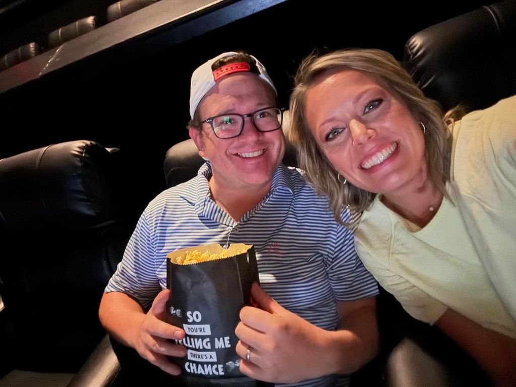 Dylan Dreyer and husband Brian enjoy a date day at the movies