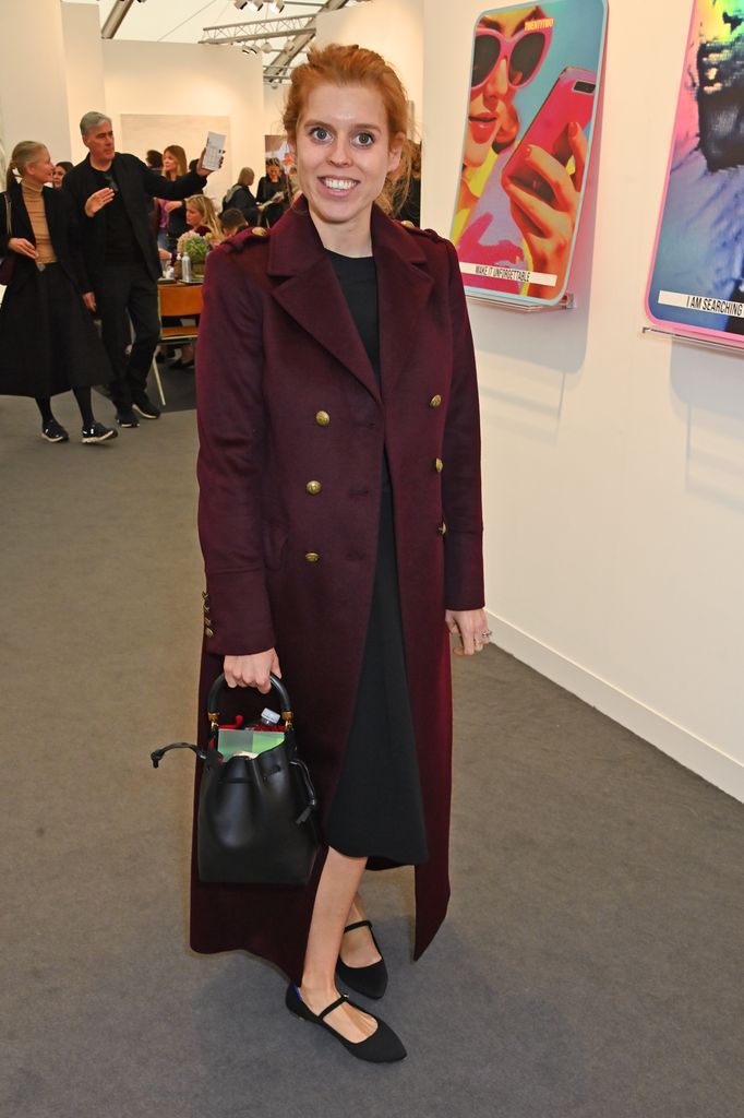 Princess Beatrice at the Frieze Art Fair