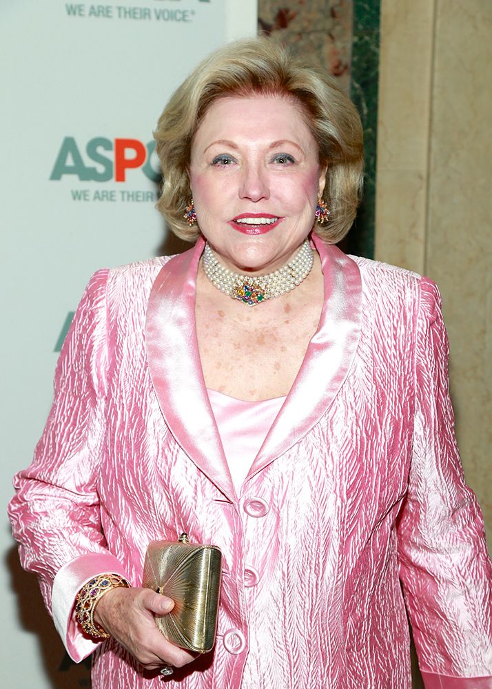 Barbara Taylor Bradford at the ASPCA Bergh Ball