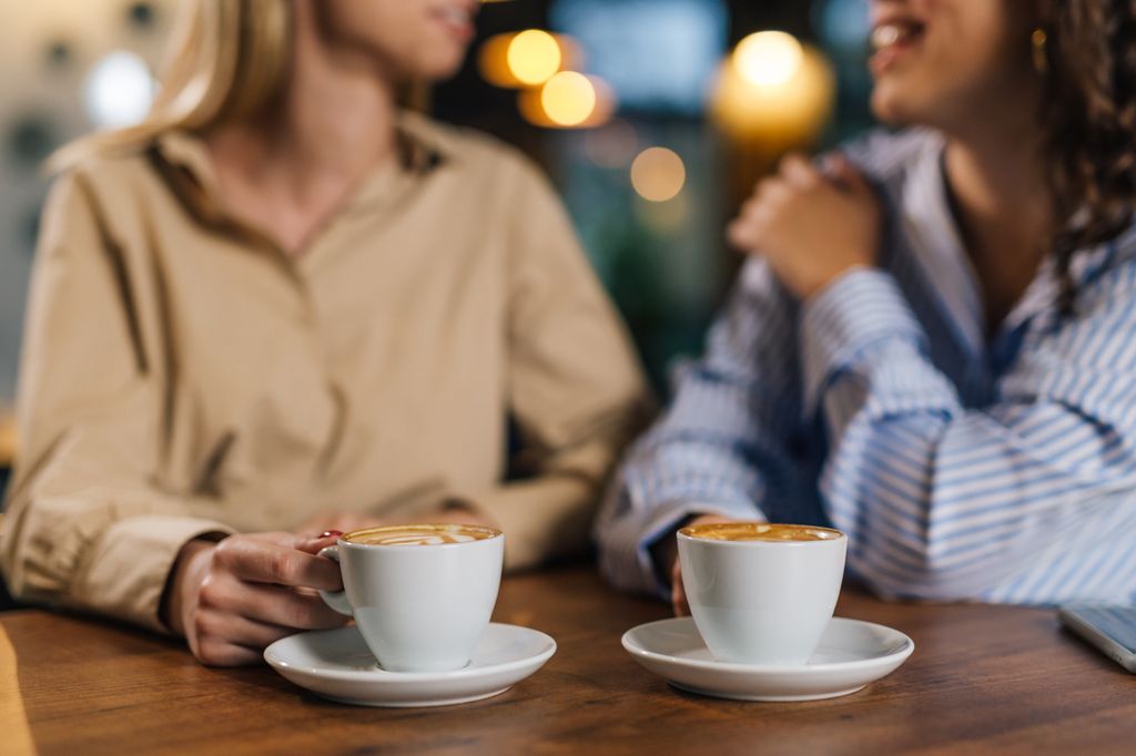 Offer to meet up for a coffee and a chat