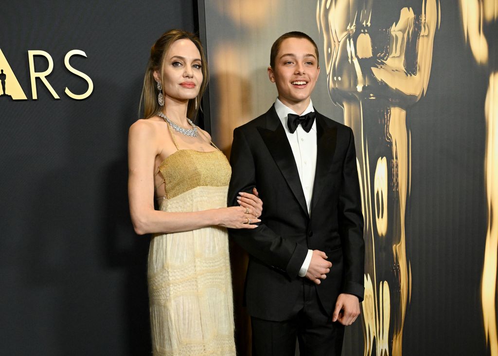 Angelina Jolie, Knox Jolie-Pitt at the 15th Governors Awards