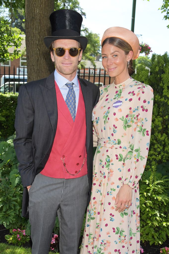 Charlie and Yoanna at Royal Ascot in 2022 