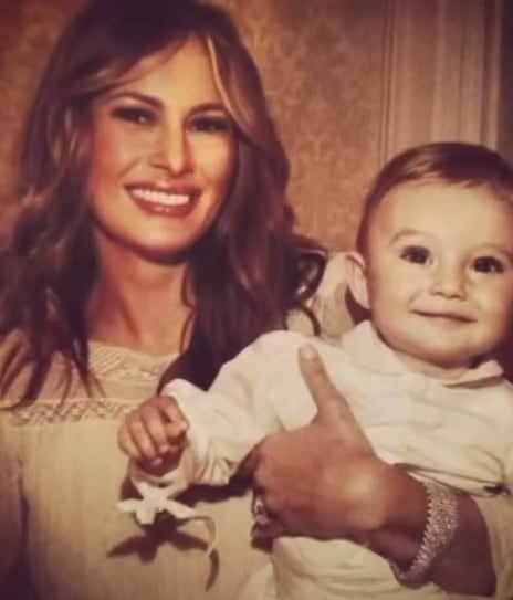 Melania posted the video to promote her memoir