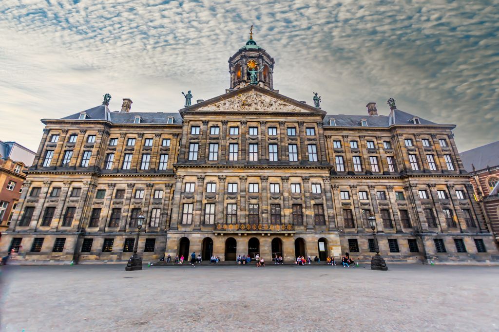 The royal palace, Amsterdam, Netherlands