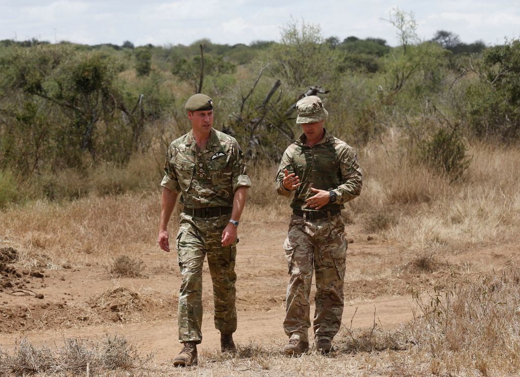 Prince William in Kenya