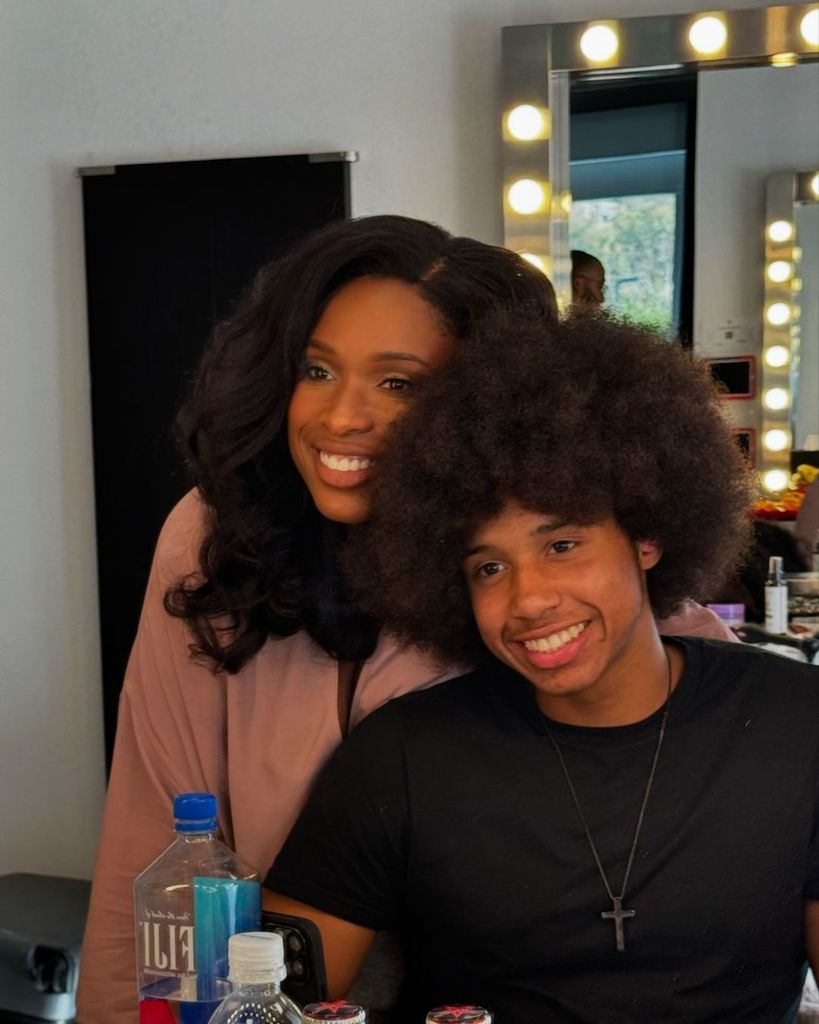 Jennifer Hudson and her son David