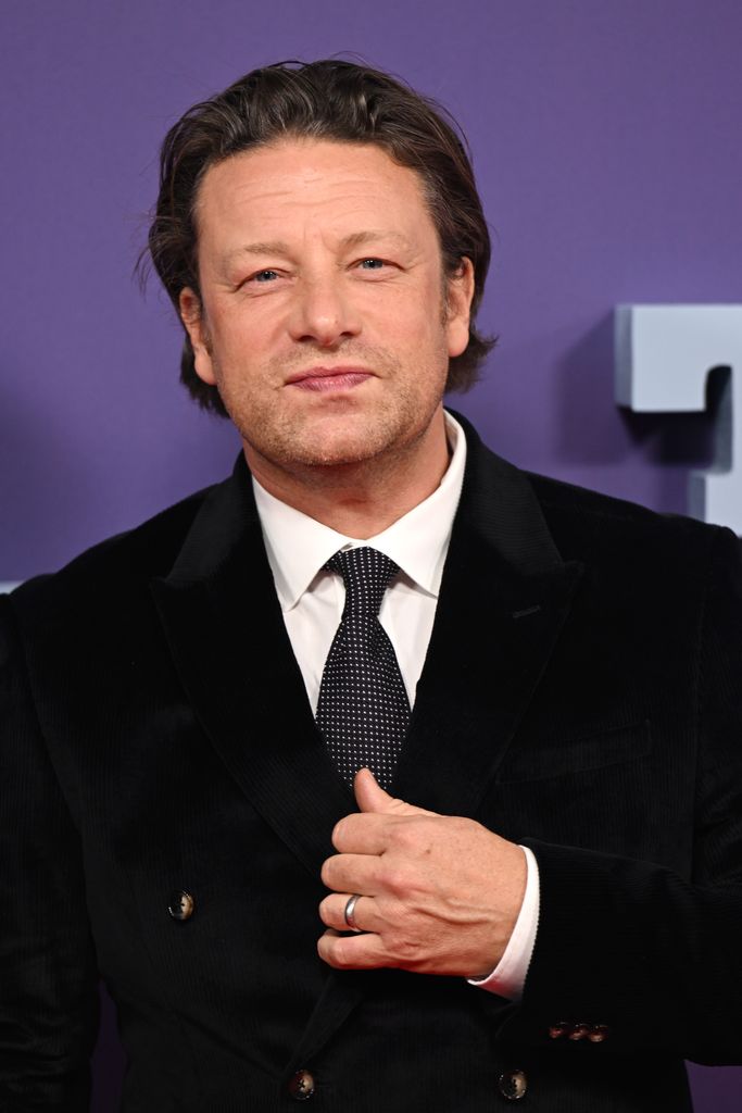 Jamie Oliver in a suit