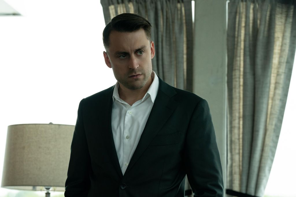 Kieran Culkin as Roman Roy in Succession