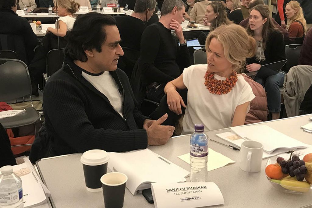 Sinéad Keenan and Sanjeev Bhaskar 