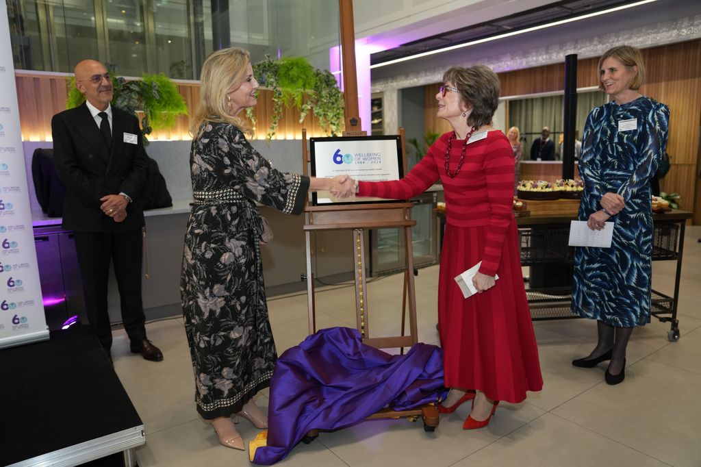 The Duchess of Edinburgh attended a Wellbeing of Women Event at PWC 