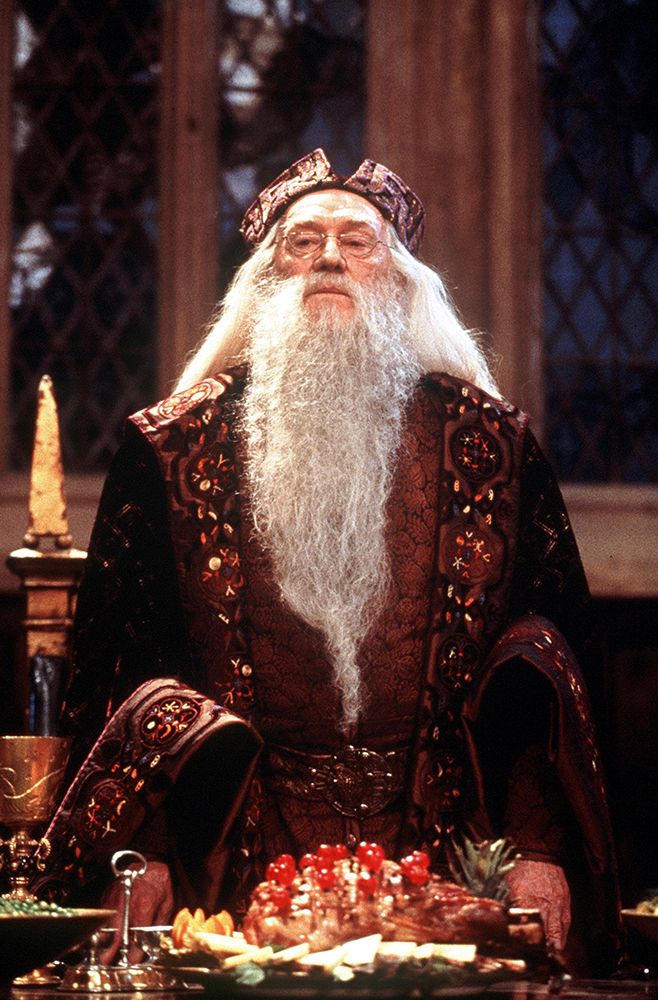 Richard Harris as Albus Dumbledore