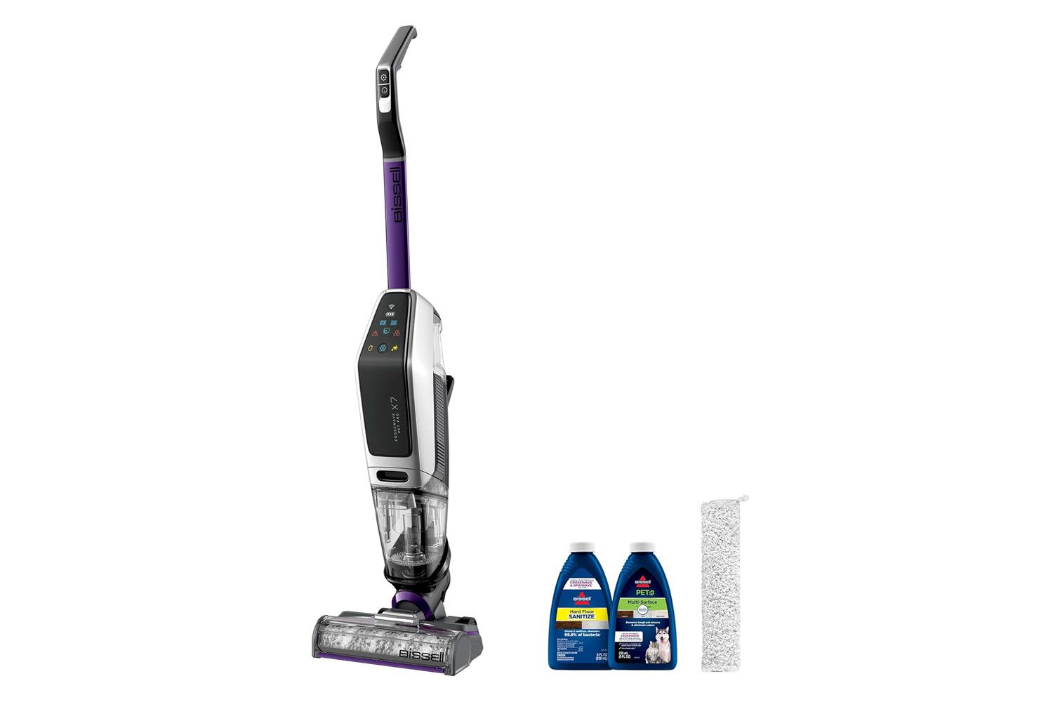 BISSELL CrossWave X7 Cordless Pet Pro Multi-Surface Wet Dry Vacuum with WiFi Connectivity, 3279