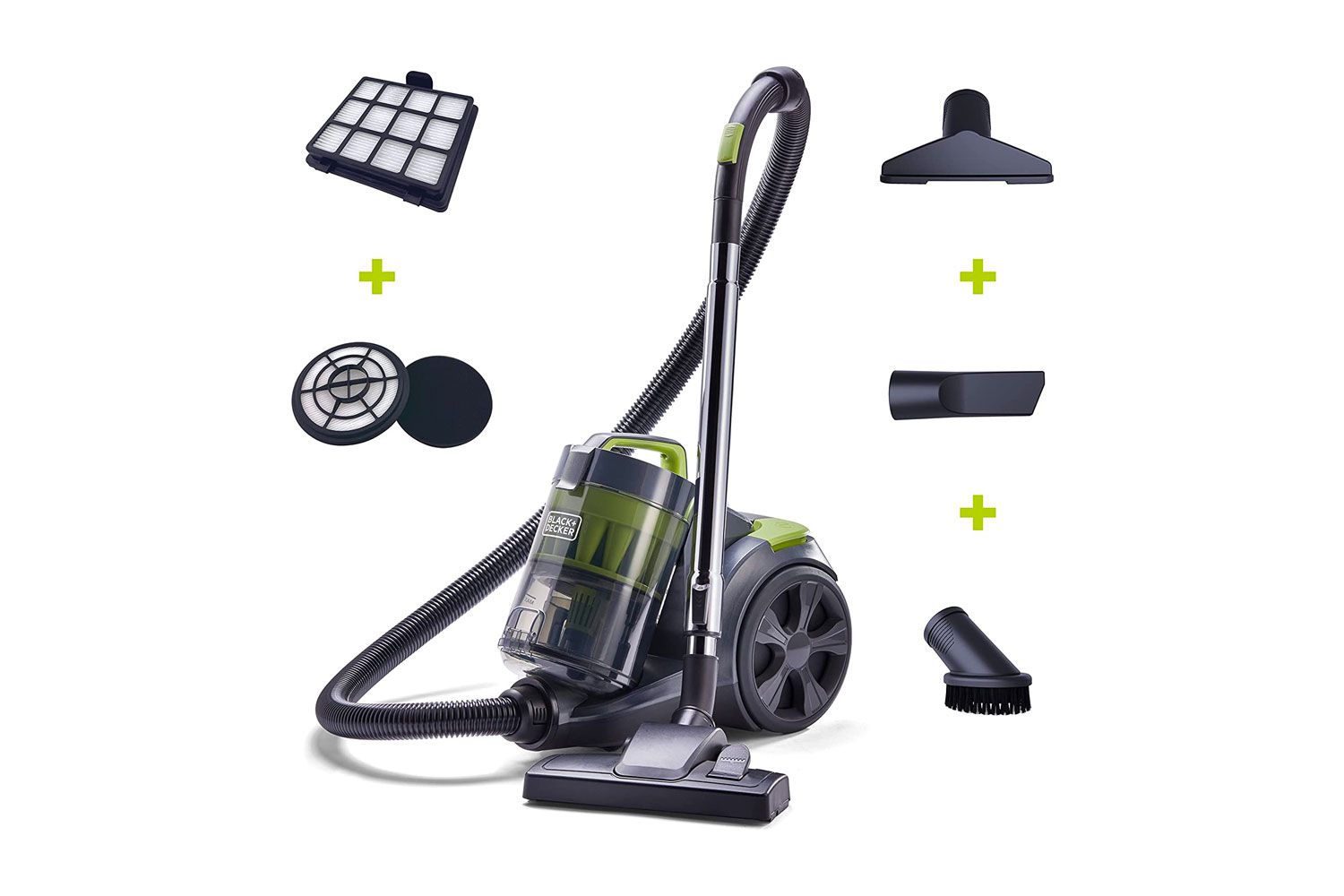 BLACK+DECKER Bagless Multi-Cyclone Canister Vacuum