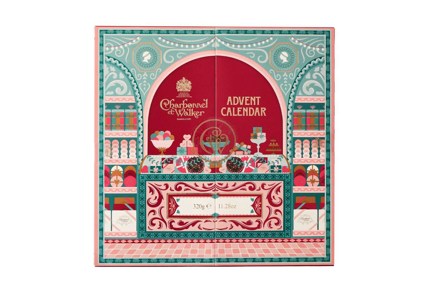 Williams Sonoma Charbonnel et Walker Chocolate and Truffle Advent Calendar