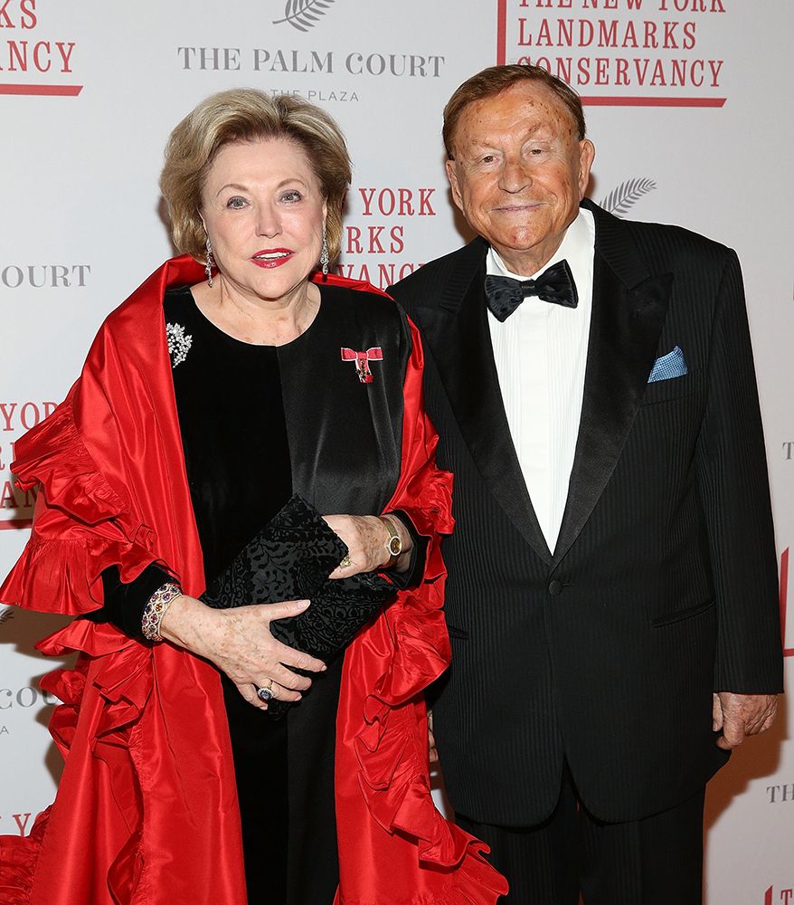 Barbara Taylor Bradford, OBE and Robert Bradford attend 2016 Living Landmarks Celebration at The Plaza Hotel