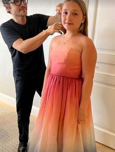 Ken Paves also styles Harper's hair - who is his goddaughter