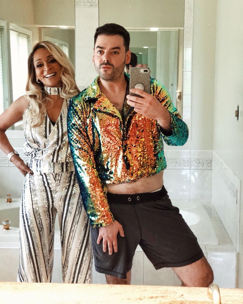 rhop karen huger mirror selfie with matthew byars