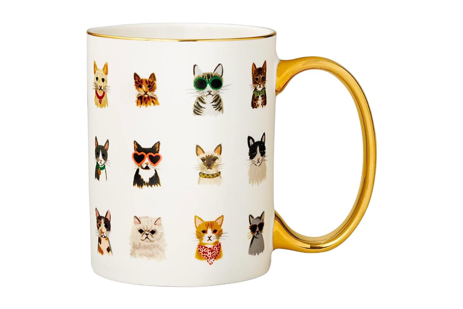 Rifle Paper Co. Cool Cats Porcelain Mug