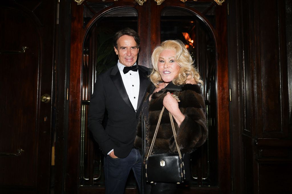 Jocelyn Wildenstein enjoyed a romantic dinner with fiancé Lloyd Klein 